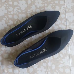 Rothy's The Point shoes Black 9.5